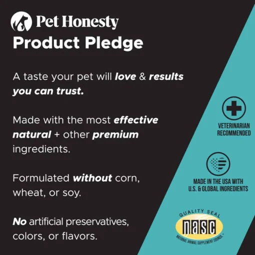 New Pet Honesty Hemp Calming Chicken Flavored Soft Chews Calming and Anxiety Supplement for Dogs