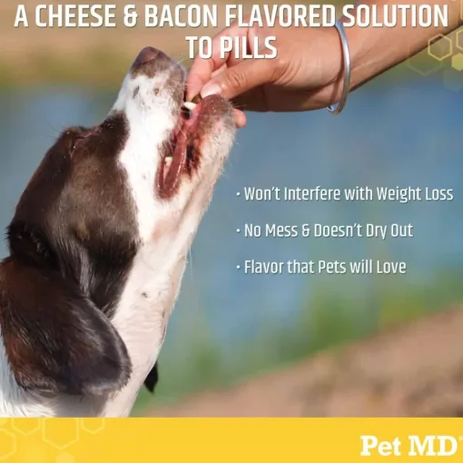 Clearance Pet MD Wrap-A-Pill Cheese & Bacon Flavor Pill Paste for Dogs