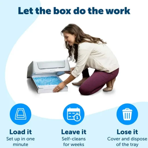 Online PetSafe ScoopFree Crystal Smart Front-Entry Self-Cleaning Cat Litter Box