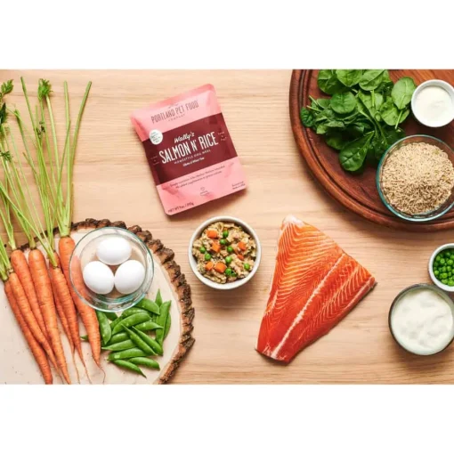 Outlet Portland Pet Food Company Homestyle Dog Meals - Wally's Salmon N' Rice