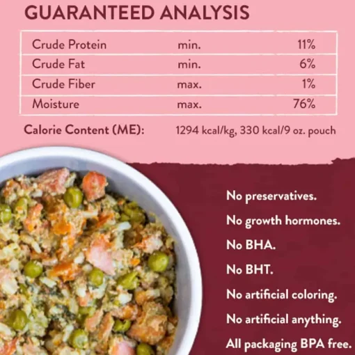 Outlet Portland Pet Food Company Homestyle Dog Meals - Wally's Salmon N' Rice