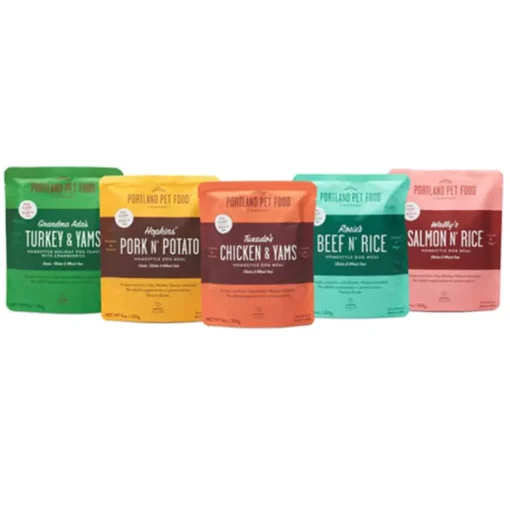 Outlet Portland Pet Food Company Homestyle Dog Meals - Wally's Salmon N' Rice