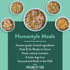 Clearance Portland Pet Food Company Homestyle Dog Meals - Rosie's Beef N' Rice