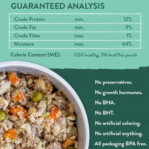 Clearance Portland Pet Food Company Homestyle Dog Meals - Rosie's Beef N' Rice