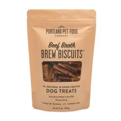 Outlet Portland Pet Food Company Beef Broth Original Brew Biscuits