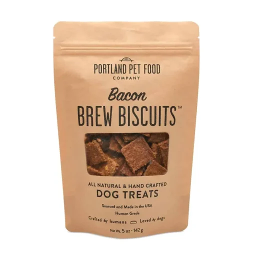 Online Portland Pet Food Company Bacon Original Brew Biscuits