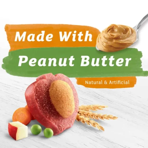 Hot Purina Beneful Baked Delights Snackers with Peanut Butter Dog Treats