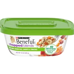 Clearance Purina Beneful Chopped Blends with Lamb, Brown Rice, Carrots & Tomatoes Wet Dog Food