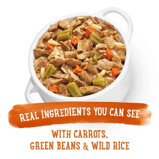 Discount Purina Beneful Prepared Meals Simmered Chicken Medley Wet Dog Food