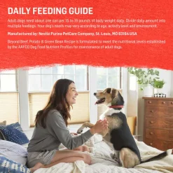 Sale Purina Beyond Natural Wet Dog Food Pate, Grain Free Beef, Potato & Green Bean Recipe Ground Entree