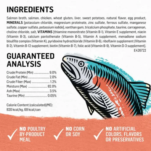 Hot Purina Beyond Wild Alaskan Salmon & Sweet Potato Recipe in Gravy Wet Cat Food