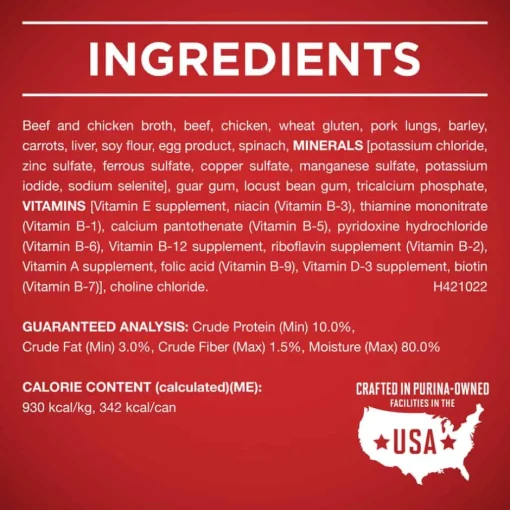 Discount Purina ONE SmartBlend Tender Cuts in Gravy Adult Canned Dog Food