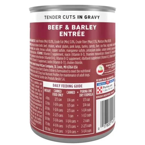 Discount Purina ONE SmartBlend Tender Cuts in Gravy Adult Canned Dog Food