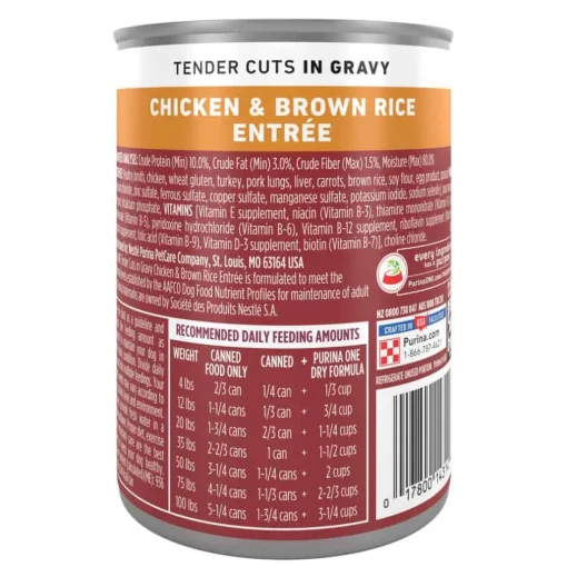 Discount Purina ONE SmartBlend Tender Cuts in Gravy Adult Canned Dog Food