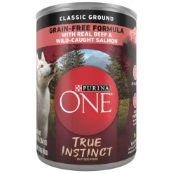 Fashion Purina ONE True Instinct Classic Ground Grain Free Wet Dog Food