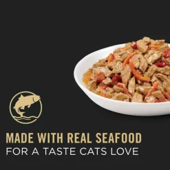 New Purina Pro Plan Adult Complete Essentials Seafood Stew Entree Wet Cat Food