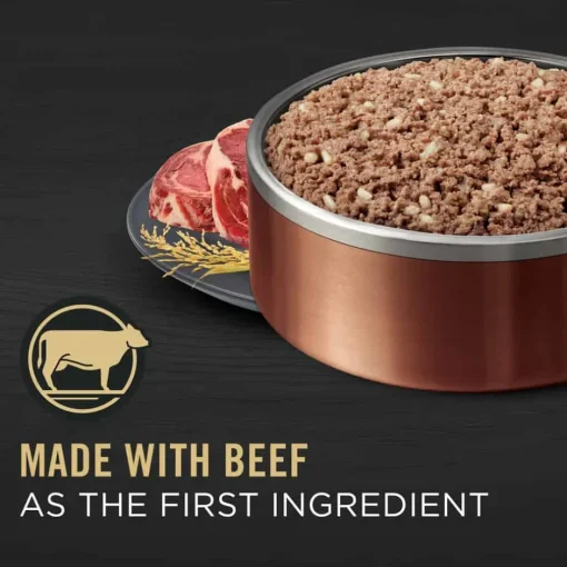 New Purina Pro Plan Adult Complete Essentials Beef & Rice Entree Classic Wet Dog Food