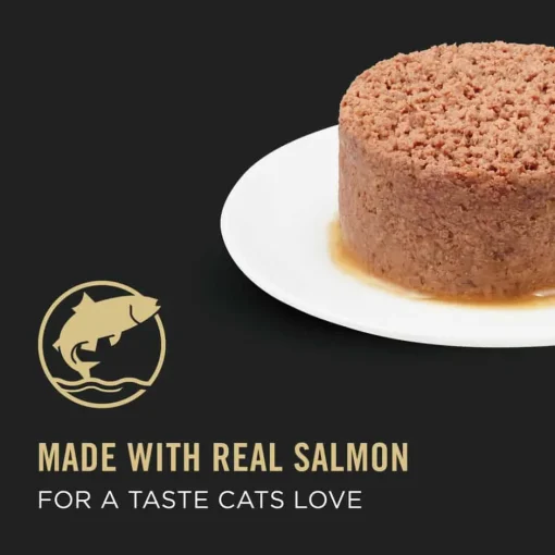 Online Purina Pro Plan Adult Complete Essentials Salmon & Brown Rice Entree Classic Wet Cat Food