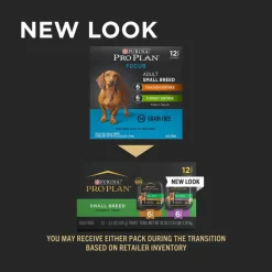 Outlet Purina Pro Plan Adult Small Breed Chicken & Turkey Entree Pate Variety Pack Wet Dog Food