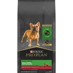 Outlet Purina Pro Plan Adult Small Breed Shredded Blend Beef & Rice Formula Dry Dog Food