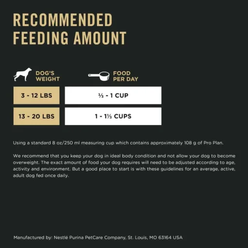 Outlet Purina Pro Plan Adult Small Breed Shredded Blend Beef & Rice Formula Dry Dog Food