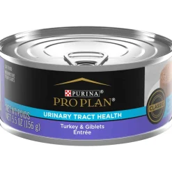 Best Purina Pro Plan Adult Urinary Tract Health Turkey & Giblets Entree Classic Wet Cat Food