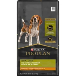 New Purina Pro Plan Adult Weight Management Chicken & Rice Formula Dry Dog Food