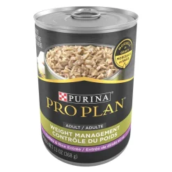Online Purina Pro Plan Adult Weight Management Turkey & Rice Entree Morsels in Gravy Wet Dog Food