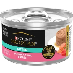 Fashion Purina Pro Plan Kitten Salmon & Tuna Entree Grain Free Classic Wet Cat Food