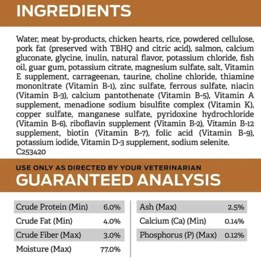 Online Purina Pro Plan Veterinary Diets NF Kidney Function Advanced Care Feline Formula Adult Wet Cat Food