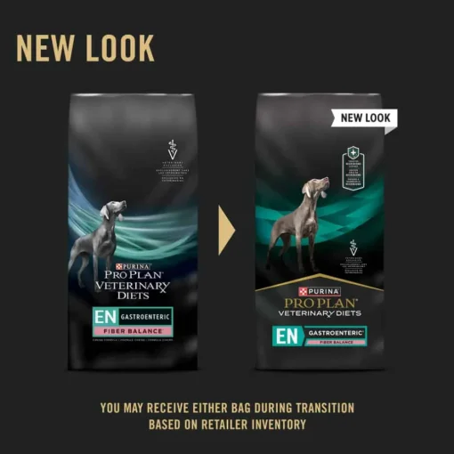 Clearance Purina Pro Plan Veterinary Diets EN Gastroenteric Fiber Balance Canine Formula Dry Dog Food