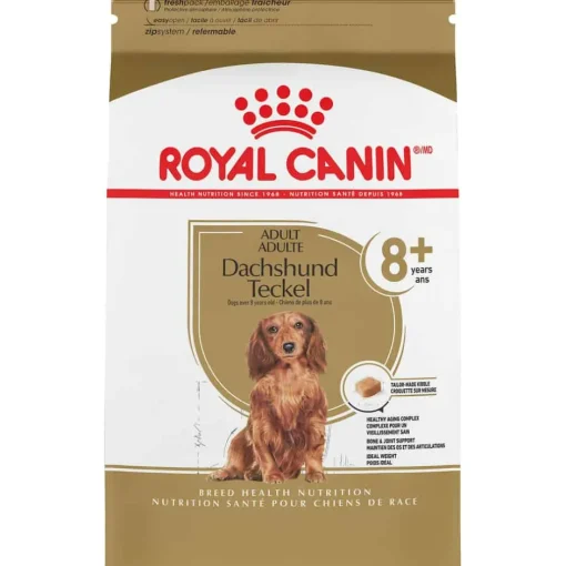 New Royal Canin Breed Health Nutrition Dachshund Adult 8+ Dry Dog Food