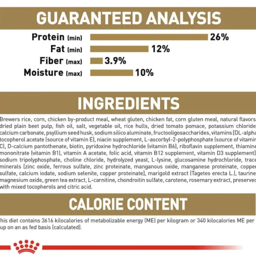New Royal Canin Breed Health Nutrition Dachshund Adult 8+ Dry Dog Food