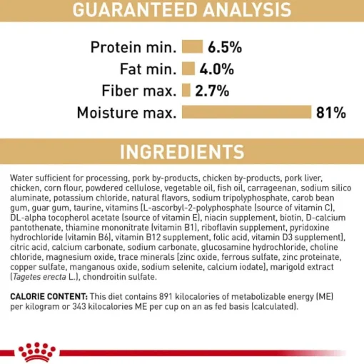 Outlet Royal Canin Breed Health Nutrition German Shepherd Adult Loaf in Sauce Wet Dog Food