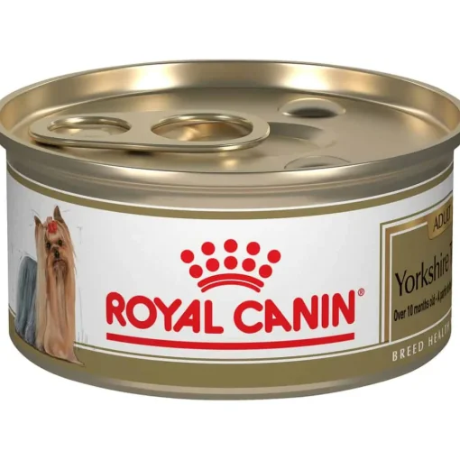Clearance Royal Canin Breed Health Nutrition Yorkshire Terrier Adult Loaf in Sauce Wet Dog Food