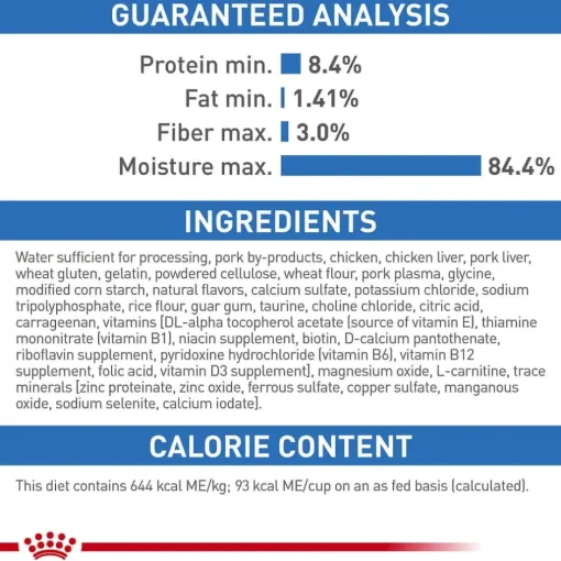 Discount Royal Canin Feline Care Nutrition Weight Care Thin Slices In Gravy Adult Wet Cat Food
