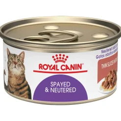 Online Royal Canin Feline Health Nutrition Spayed / Neutered Thin Slices in Gravy Adult Wet Cat Food