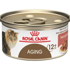 Clearance Royal Canin Feline Health Nutrition Aging 12+ Thin Slices In Gravy Wet Cat Food
