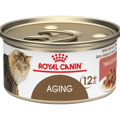 Clearance Royal Canin Feline Health Nutrition Aging 12+ Thin Slices In Gravy Wet Cat Food