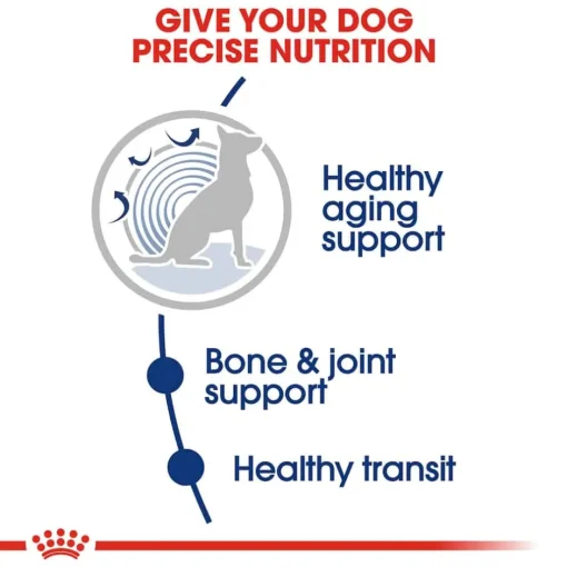 New Royal Canin Size Health Nutrition Large Breed Aging 8+ Dry Dog Food