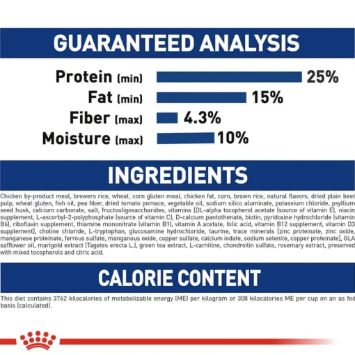 New Royal Canin Size Health Nutrition Large Breed Aging 8+ Dry Dog Food