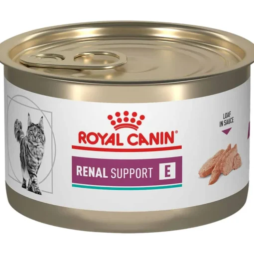 New Royal Canin Veterinary Diet Feline Renal Support E Loaf in Sauce Wet Cat Food