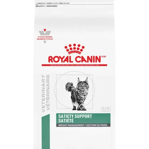 New Royal Canin Veterinary Diet Feline Satiety Support Weight Management Dry Cat Food
