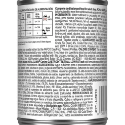 New Royal Canin Veterinary Diet Canine Gastrointestinal Low Fat Loaf Wet Dog Food