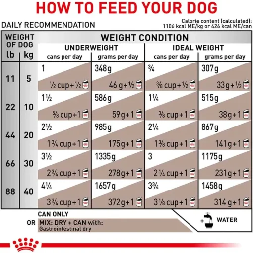Outlet Royal Canin Veterinary Diet Canine Gastrointestinal Loaf Wet Dog Food