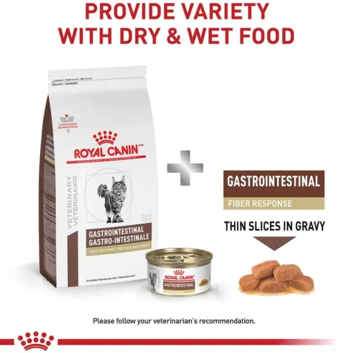 Online Royal Canin Veterinary Diet Feline Gastrointestinal Fiber Response Dry Cat Food