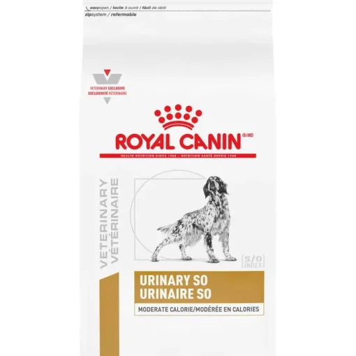 Discount Royal Canin Veterinary Diet Canine Urinary SO Moderate Calorie Dry Dog Food