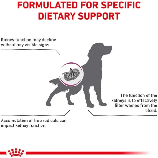 New Royal Canin Veterinary Diet Canine Renal Support Early Consult Dry Dog Food