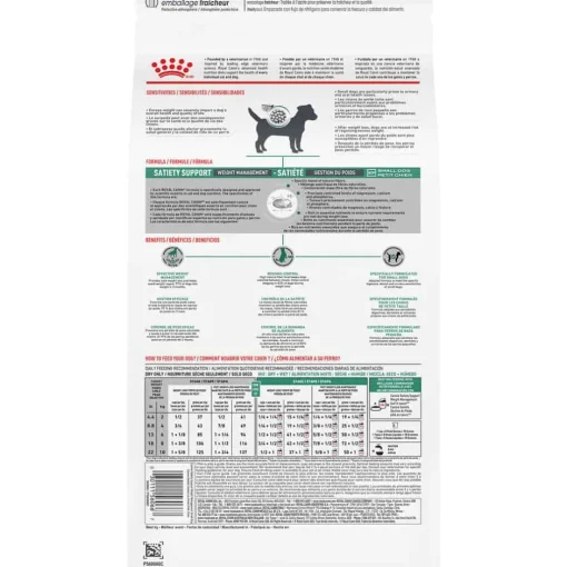 Best Royal Canin Veterinary Diet Canine Satiety Support Weight Management Small Breed Dry Dog Food