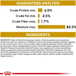 Online Royal Canin Veterinary Diet Canine Urinary SO Moderate Calorie Thin Slices in Gravy Wet Dog Food
